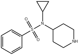 N-Cyclopropyl-n-piperidin-4-ylbenzenesulfonamide