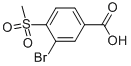 3-Bromo-4-(methylsulfonyl)benzoic acid