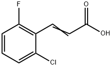 2-Chloro-6-fluorocinnamic acid