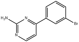 4-(3-Bromophenyl)pyrimidin-2-amine
