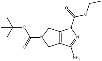 5-tert-Butyl 1-ethyl 3-aminopyrrolo[3,4-c]pyrazole-1,5(4H,6H)-dicarboxylate