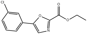 Ethyl 5-(3-chlorophenyl)oxazole-2-carboxylate