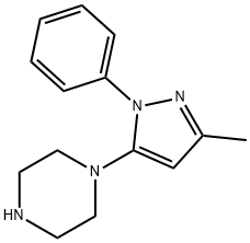 1-(3-Methyl-1-phenyl-1H-pyrazol-5-yl)piperazine