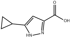 3-Cyclopropylpyrazole-5-carboxylic acid