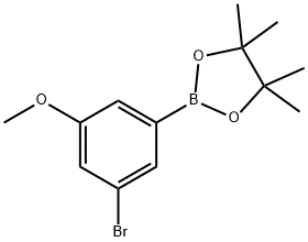 2-(3-Bromo-5-methoxyphenyl)-4,4,5,5-tetramethyl-1,3,2-dioxaborolane