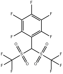 1-[Bis(trifluoromethanesulfonyl)methyl]-2,3,4,5,6-pentafluorobenzene