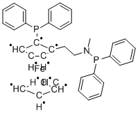 (R)-N-Methyl-N-diphenylphosphino-1-[(S)-2- diphenylphosphino)ferrocenyl]ethylamine