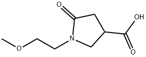 1-(2-Methoxyethyl)-5-oxopyrrolidine-3-carboxylic acid