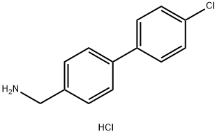 [4-(4-Chlorophenyl)phenyl]methylamine, HCl