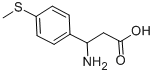 3-Amino-3-[4-(methylsulfanyl)phenyl]propanoic acid