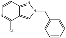 2-benzyl-4-chloro-2H-pyrazolo[4,3-c]pyridine