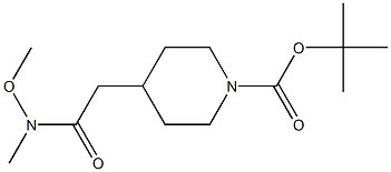 1-Boc-4-[(n-methoxy-n-methylcarbamoyl)methyl]piperidine