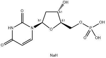 2′-Deoxyuridine 5′-mono-phos-phate disodium salt