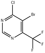 5-Bromo-4-chloro-6-(trifluoromethyl)pyrimidine