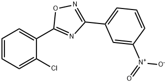 5-(2-Chlorophenyl)-3-(3-nitrophenyl)-1,2,4-oxadiazole