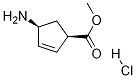 methyl (1R,4S)-4-aminocyclopent-2-ene-1-carboxylate hydrochloride