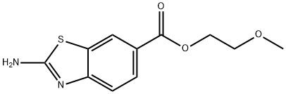 2-Amino-benzothiazole-6-carboxylic acid 2-methoxy-ethyl ester