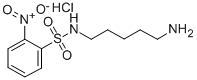 N-(5-Aminopentyl)-2-nitrobenzenesulfonamide Hydrochloride