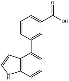 3-(1H-Indol-4-yl)benzoic acid