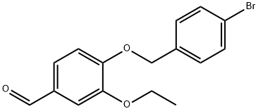 4-[(4-Bromobenzyl)oxy]-3-ethoxybenzaldehyde