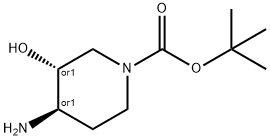 tert-butyl (trans-4-amino-3-hydroxypiperidine-1-carboxylate