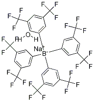Sodium tetrakis(3,5-bis(trifluoromethyl)phenyl)borate xhydrate