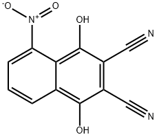 2,3-Dicyano-1,4-dihydroxy-5-nitronaphthalene
