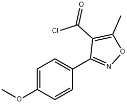 3-(4-methoxyphenyl)-5-methyl-4-isoxazolecarbonyl chloride