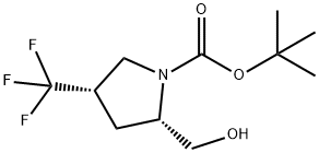 tert-butyl (2S,4S)-2-(hydroxymethyl)-4-(trifluoromethyl)pyrrolidine-1-carboxylate