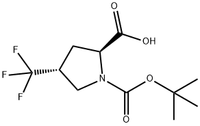 (2S,4R)-1-[(tert-butoxy)carbonyl]-4-(trifluoromethyl)pyrrolidine-2-carboxylic acid