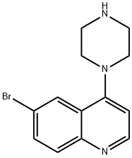 6-Bromo-4-(piperazin-1-yl)quinoline