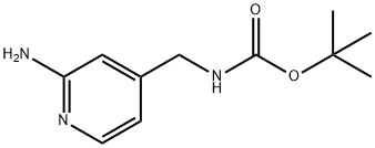 tert-butyl N-[(2-aminopyridin-4-yl)methyl]carbamate