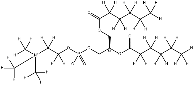 1,2-dihexanoyl-d22-sn-glycero-3-phosphocholine-1,1,2,2-d4-N,N,N-trimethyl-d9