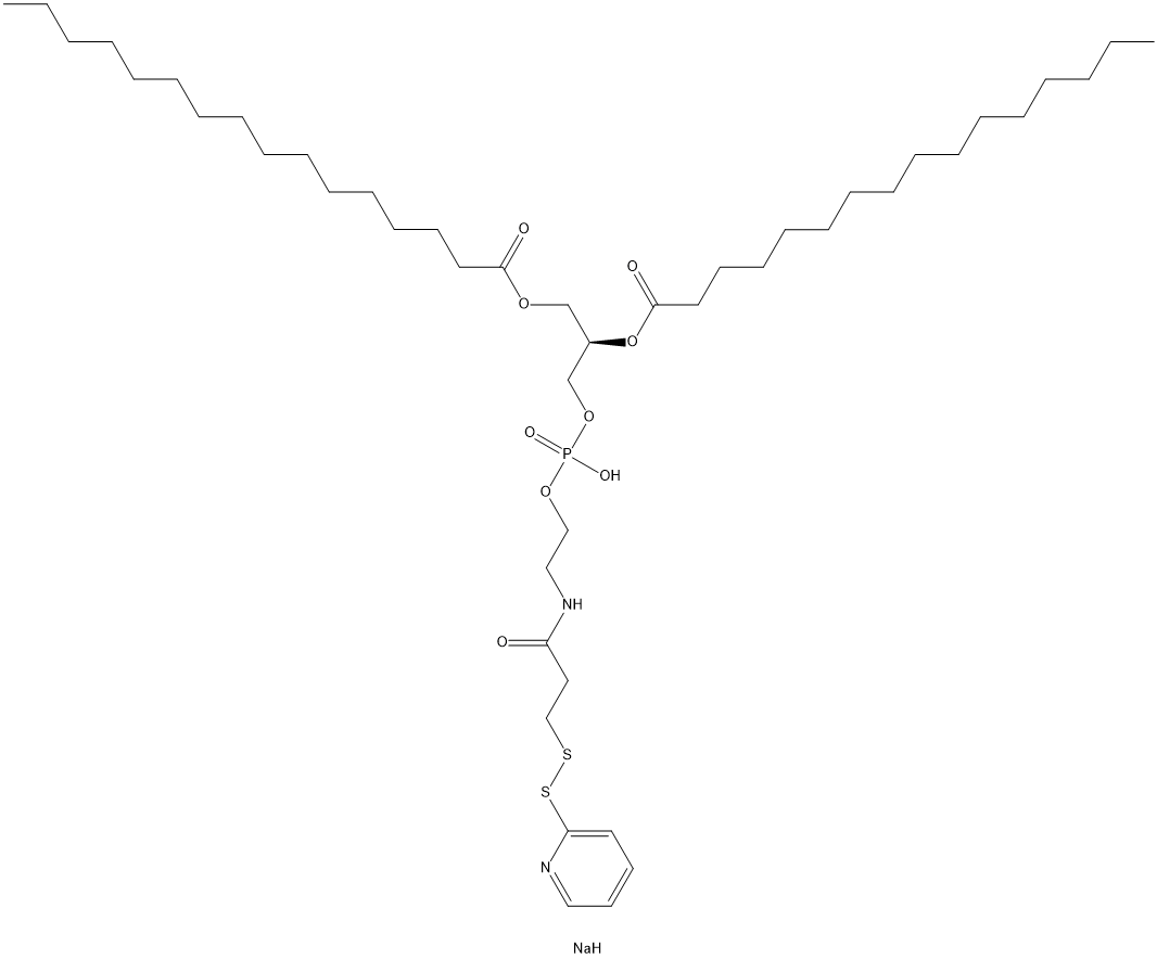 1,2-dipalmitoyl-sn-glycero-3-phosphoethanolamine-N-[3-(2-pyridyldithio)propionate] (sodium salt)
