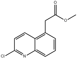 methyl 2-(2-chloroquinolin-5-yl)acetate