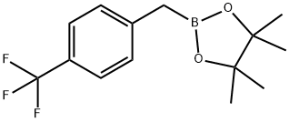 4,4,5,5-Tetramethyl-2-(4-(trifluoromethyl)benzyl)-1,3,2-dioxaborolane