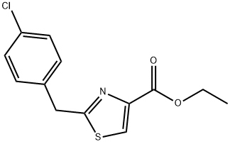 Ethyl 2-[(4-chlorophenyl)methyl]-1,3-thiazole-4-carboxylate