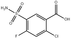 2-Chloro-4-fluoro-5-sulfamoylbenzoic acid