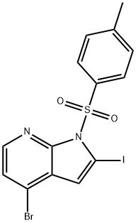 4-Bromo-2-iodo-1-tosyl-1H-pyrrolo[2,3-b]pyridine