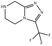 3-(trifluoromethyl)-5H,6H,7H,8H-[1,2,4]triazolo[4,3-a]pyrazine