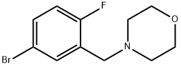 4-Bromo-1-fluorophenyl-2-(morphlinomethyl)benzene