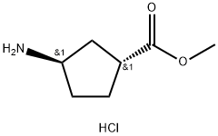methyl (1R,3R)-3-aminocyclopentane-1-carboxylate hydrochloride