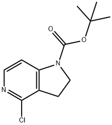 tert-Butyl 4-chloro-2,3-dihydro-1H-pyrrolo[3,2-c]pyridine-1-carboxylate