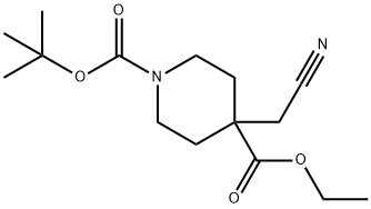 1-tert-Butyl 4-ethyl 4-(cyanomethyl)piperidine-1,4-dicarboxylate