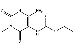 Ethyl (6-Amino-1,2,3,4-Tetrahydro-1,3-Dimethyl-2,4-Dioxo-5-Pyrimidinyl)-Carbamate