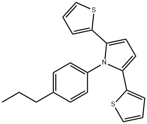 1-(4-Propylphenyl)-2,5-di(2-thienyl)-1H-pyrrole