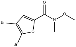 4,5-Dibromo-N-methoxy-N-methyl-2-furancarboxamide