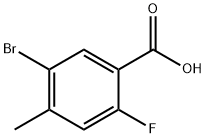 5-Bromo-2-fluoro-4-methylbenzoic acid