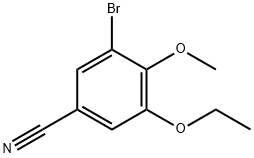 3-Bromo-5-ethoxy-4-methoxybenzonitrile