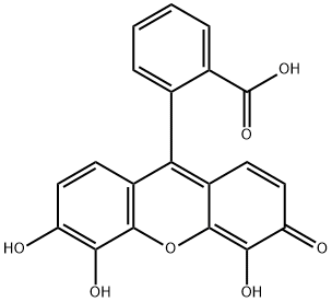 2-(4,5,6-TRIHYDROXY-3-OXO-3H-XANTHEN-9-YL)-BENZOIC ACID
